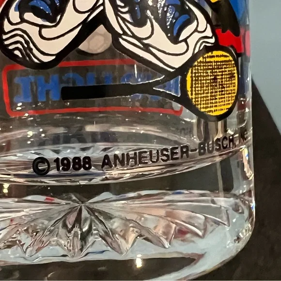 Vtg Spuds Mckenzie Collectable Budweiser Bud Light Beer Mug Sports USA 1988 - Picture 7 of 9